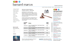 Desktop Screenshot of barnardmarcusauctions.co.uk